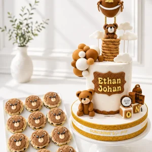 Teddy Bear Birthday Cake Set | Teddy Bear Theme Cake Set | 06
