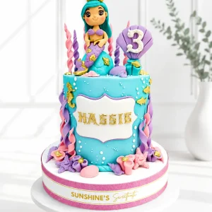 Mermaid Birthday Cake | Under the Sea Cake | 06