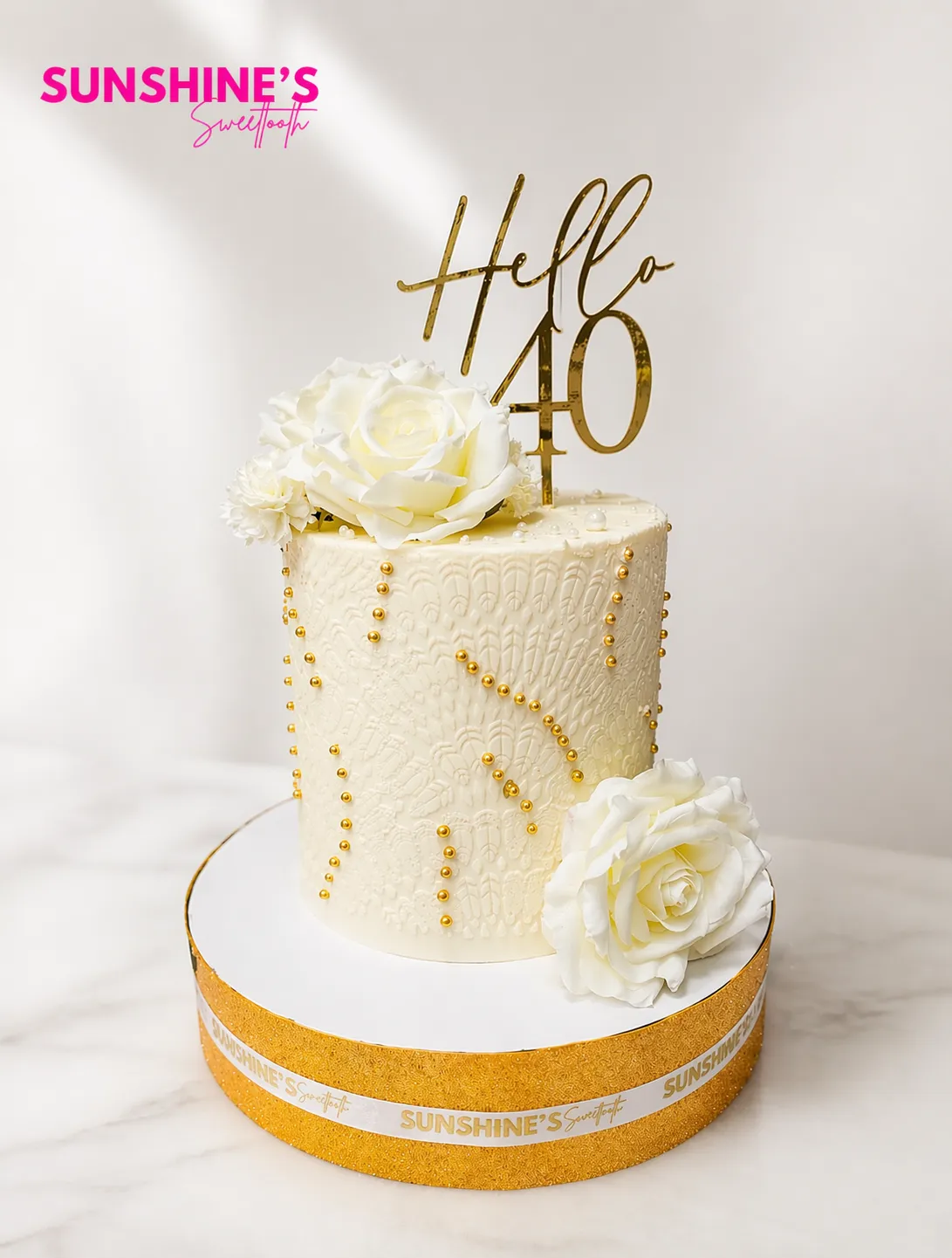 Floral Birthday Cake | Flower Cake | 07