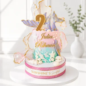 Mermaid Birthday Cake | Under the Sea Cake | 07