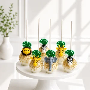 Animal Cake Pops | Cute Animal Theme Cake Pops | 01