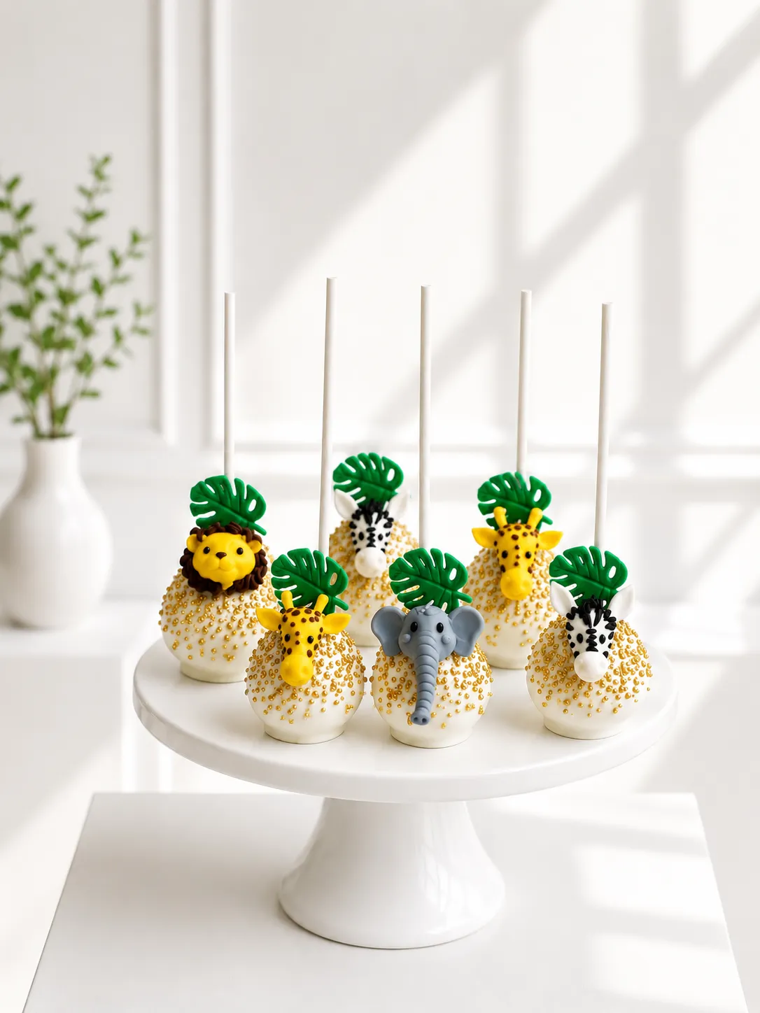 Animal Cake Pops | Cute Animal Theme Cake Pops | 01