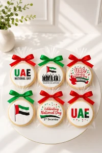 UAE National Day Cookies | 6-Piece Cookie Set | 01