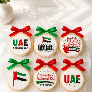 UAE National Day Cookies | 6-Piece Cookie Set | 01