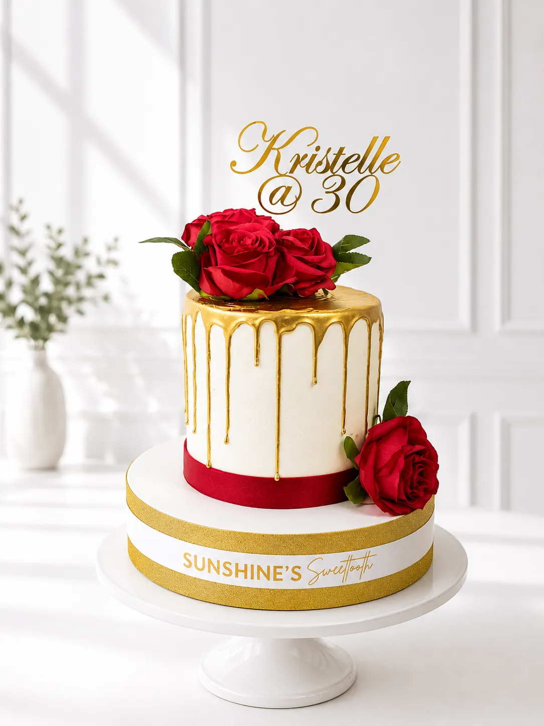 Floral Birthday Cake | Flower Cake | 08