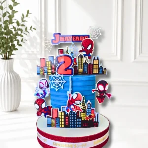 Spider-Man Birthday Cake | Superhero Theme Cake | 08
