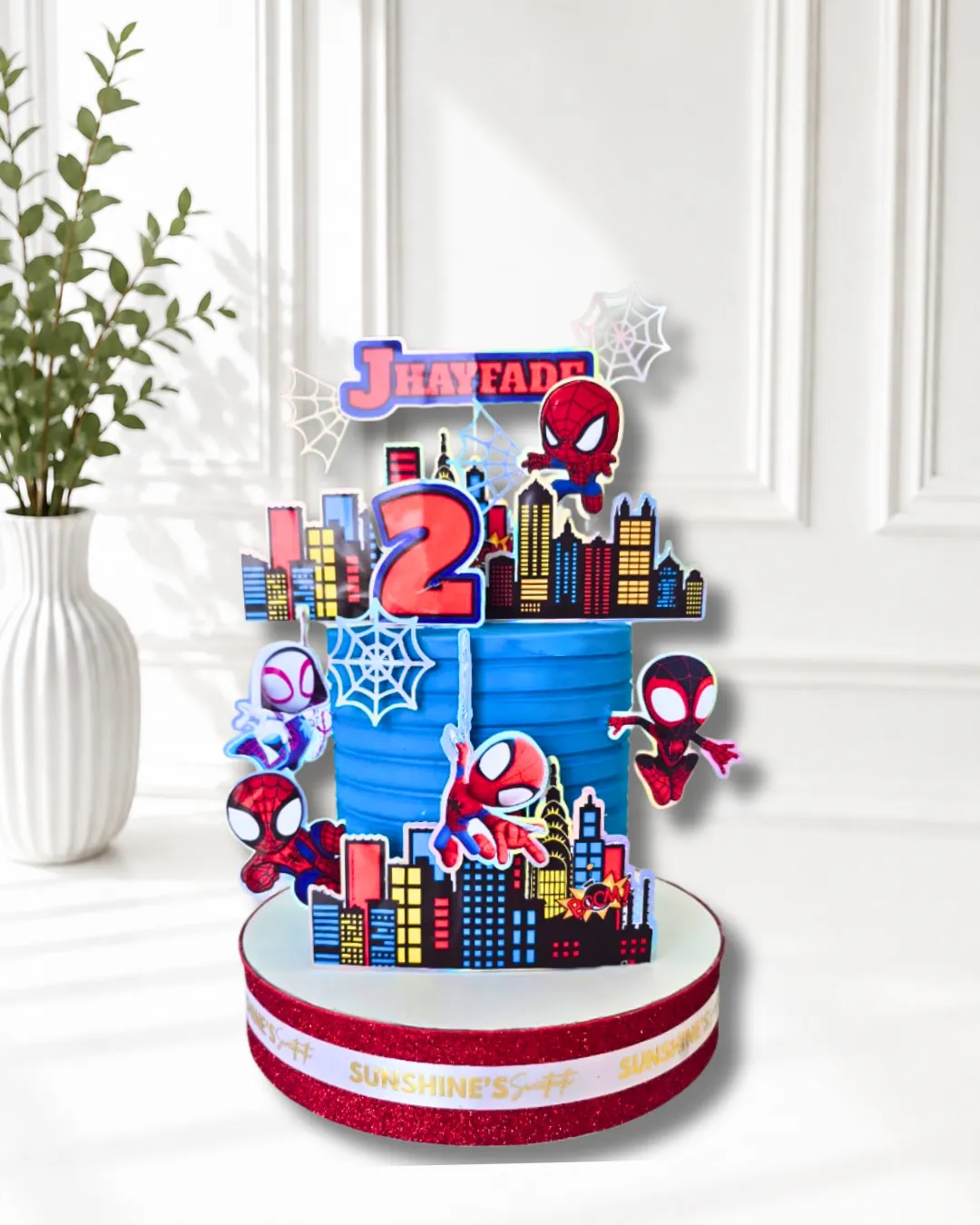 Spider-Man Birthday Cake | Superhero Theme Cake | 08