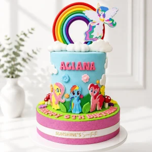 My Little Pony Birthday Cake | Pony Theme Cake | 02