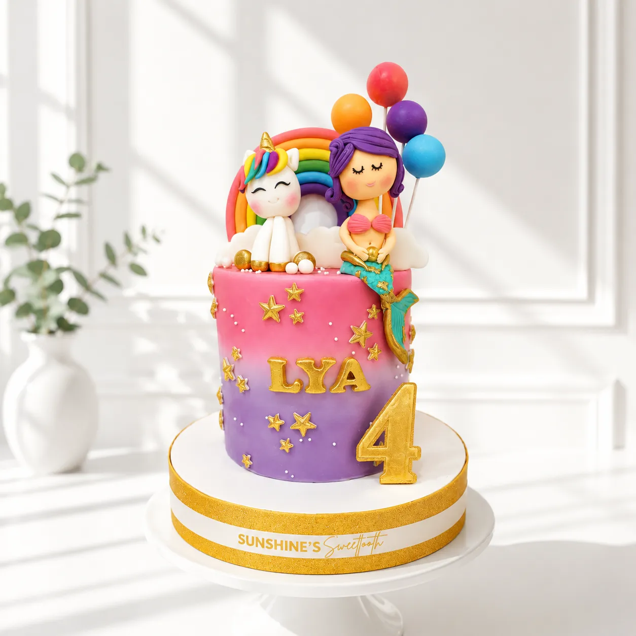 Unicorn Birthday Cake | Magical Theme Cake | 07