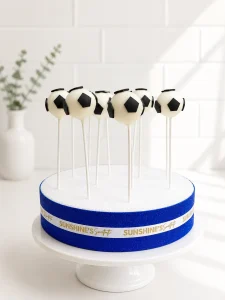 Football Cake Pops | Sports Theme Cake Pops | 01