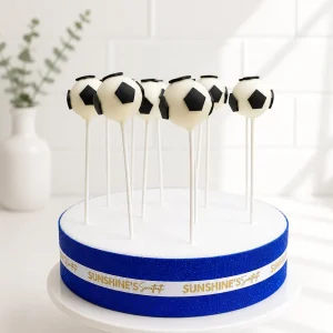 Football Cake Pops | Sports Theme Cake Pops | 01