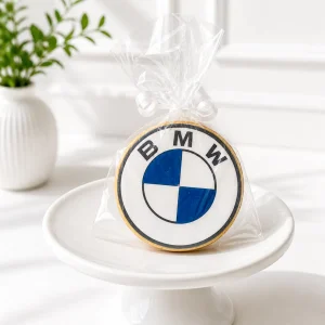 BMW Logo Cookies | Branded Sugar Cookies | 6-Piece Cookie Set | 02