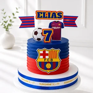 FC Barcelona Birthday Cake | Football Theme Cake | 01
