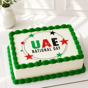 UAE National Day Cake | Rectangle Corporate Cake 02