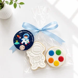 DIY Galaxy Astronaut Cookie Kit | Paint Your Own Cookie | 04