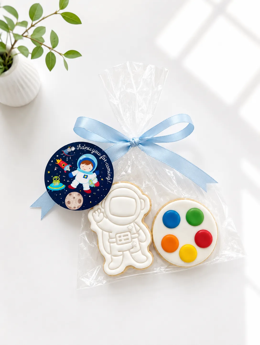 DIY Galaxy Astronaut Cookie Kit | Paint Your Own Cookie | 04