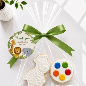 DIY Safari Animals Cookie Kit | Paint Your Own Cookie | 01
