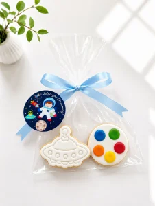 DIY Galaxy Astronaut Cookie Kit | Paint Your Own Cookie | 03