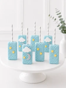 Stars and Clouds | Choco Covered Rice Krispies 01