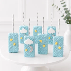 Stars and Clouds | Choco Covered Rice Krispies 01