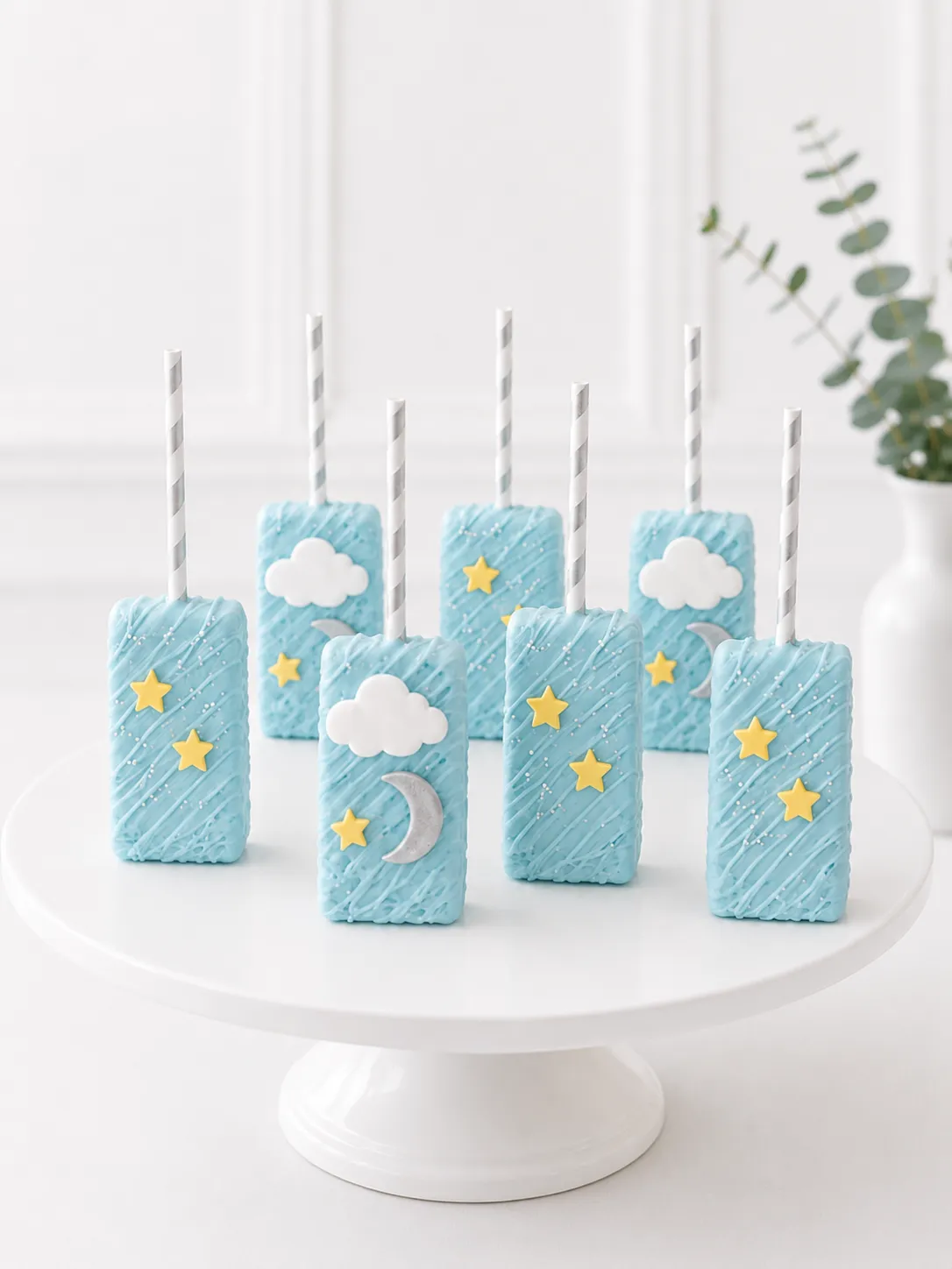 Stars and Clouds | Choco Covered Rice Krispies 01