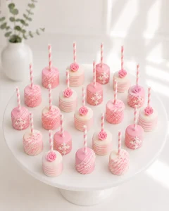 Rose Baptism & Dedication | Choco Coated Marshmallows 01